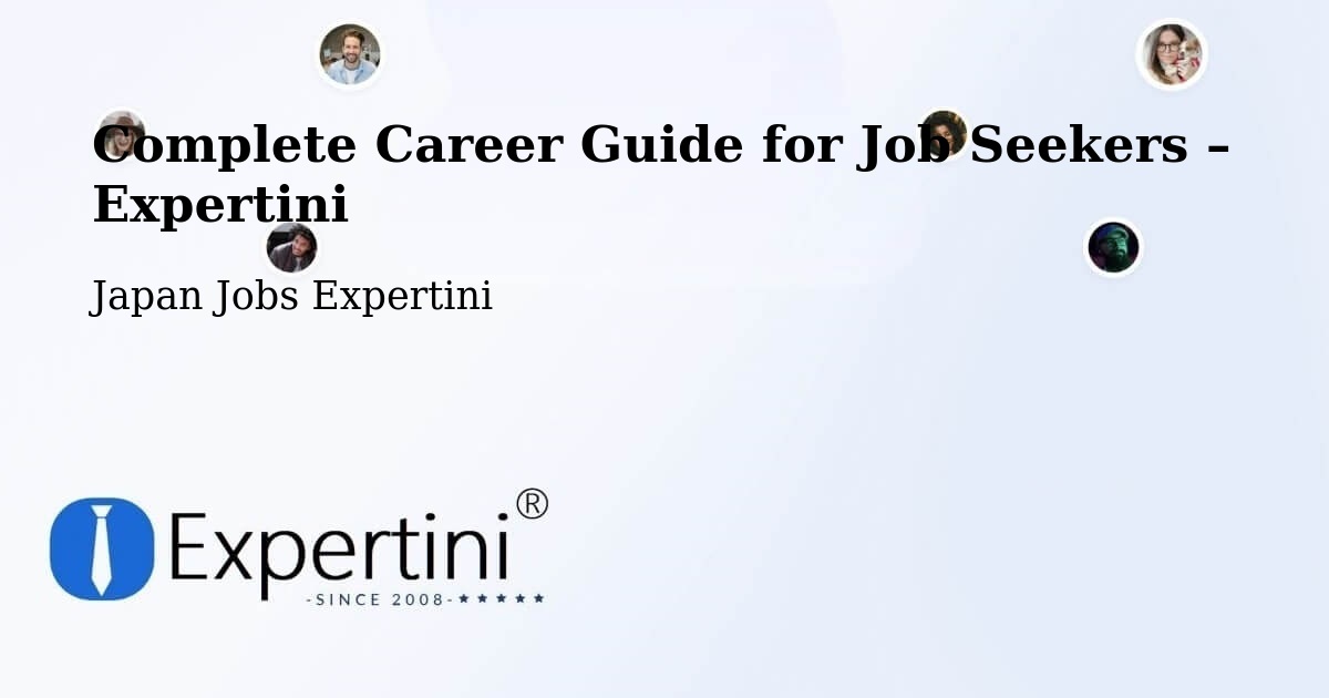 Career Guide for Job Seekers – Yao - Yao, Japan Jobs Expertini